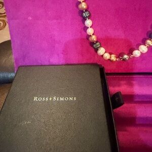 Ross-Simons Elegant Multicolor Pearl Necklace